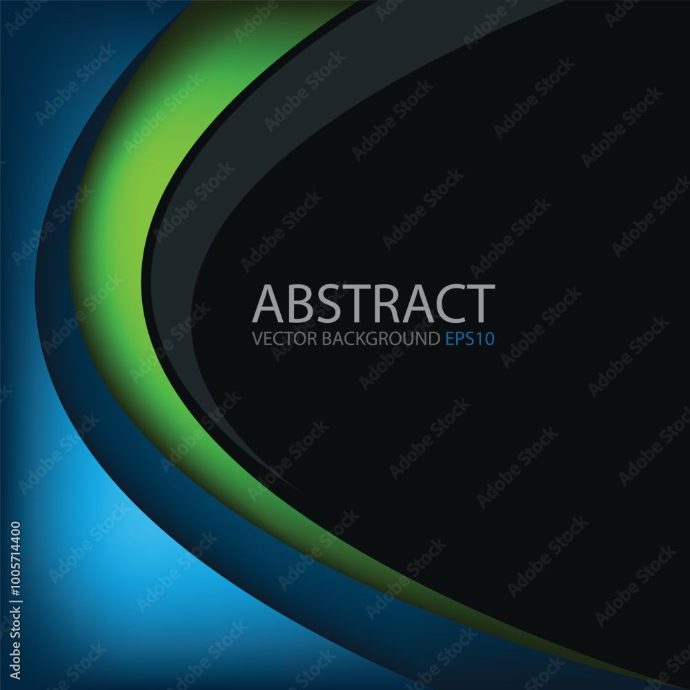 Poster graphic vector curve line overlap background for text and message design