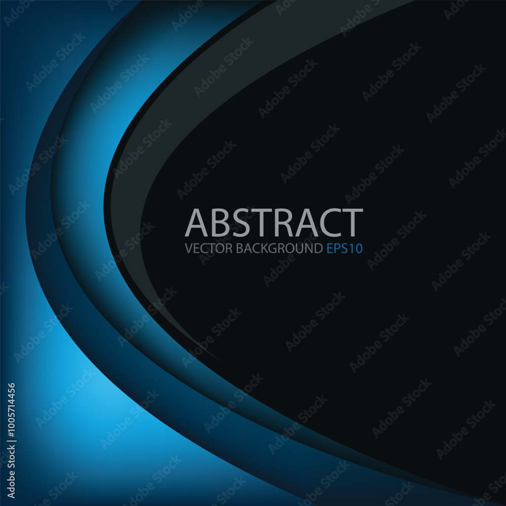 Poster graphic vector curve line overlap background for text and message design