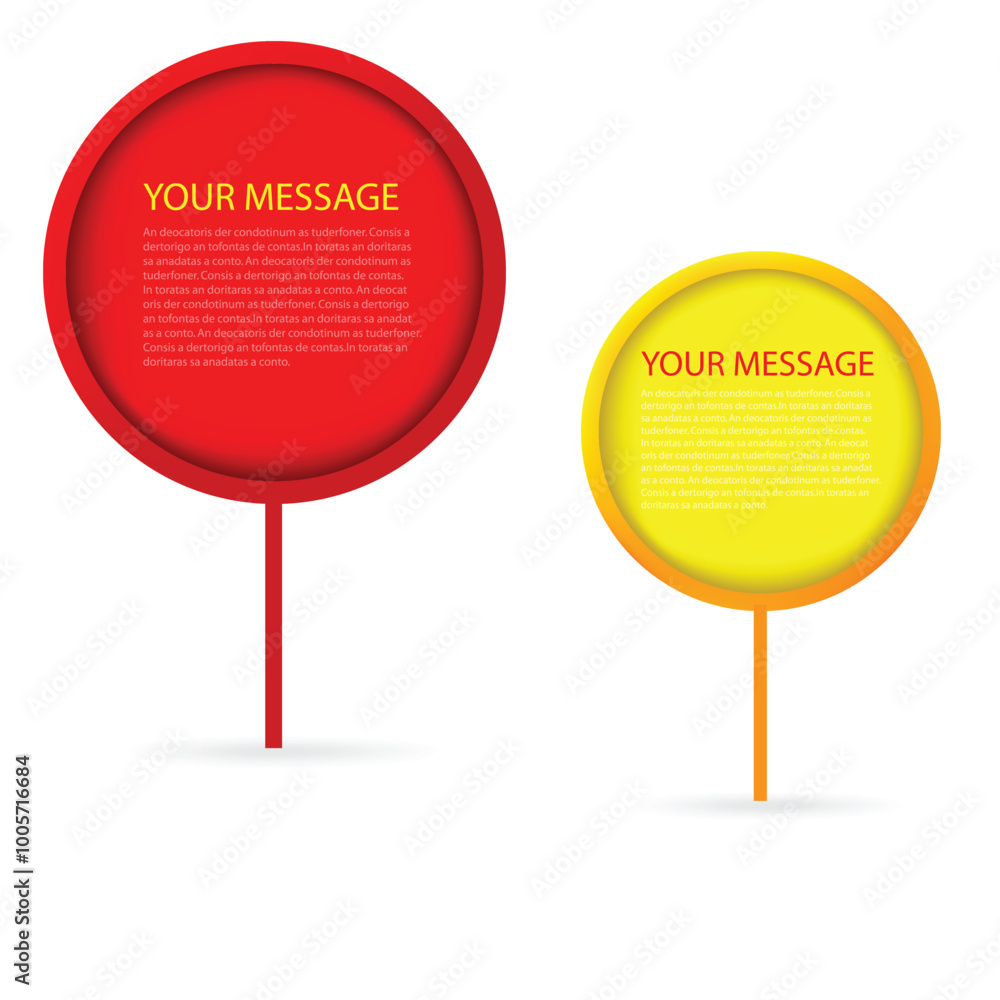 Poster infographic graphic geometric triangle overlap vector layer background for text and message design