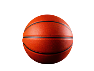 a close up of a basketball