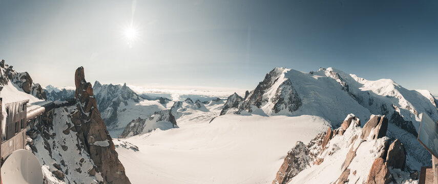 Aiguille du Midi Alps Mountains