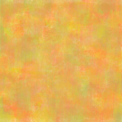 Abstract blurry painted seamless pattern in warm autumn shades Grunge effect Grainy multicolor background