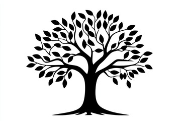Tree of Success and Growth Symbols
