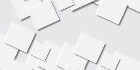 Abstract grey geometric vector background with soft shadow on neutral light grey textured background.3d architecture pattern design. Template for branding business. white paper texture background ..	