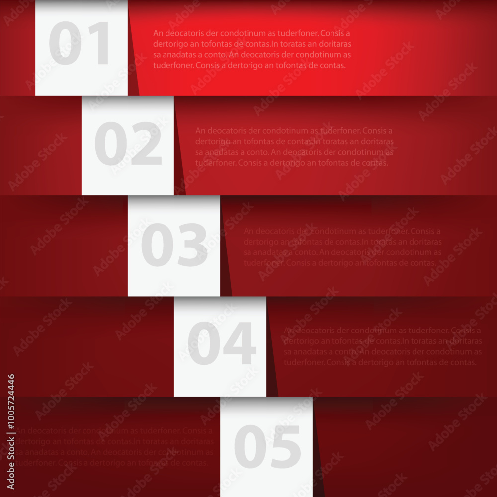 Poster infographic graphic geometric triangle overlap vector layer background for text and message design