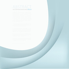 graphic vector curve line overlap background for text and message design