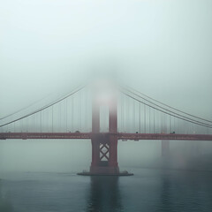 Fototapeta premium FOG IN CITY ILLUSTRATIONS.