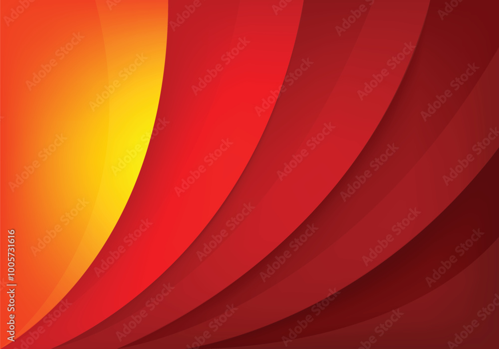 Poster graphic vector curve line overlap background for text and message design