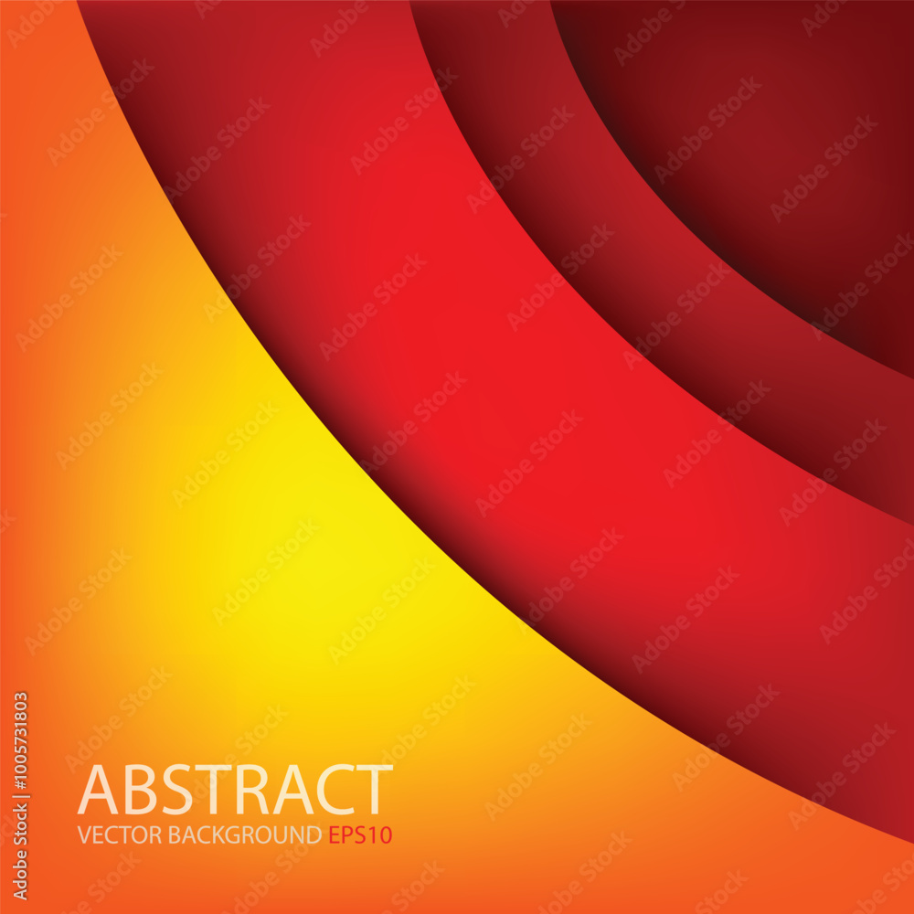 Poster graphic vector curve line overlap background for text and message design