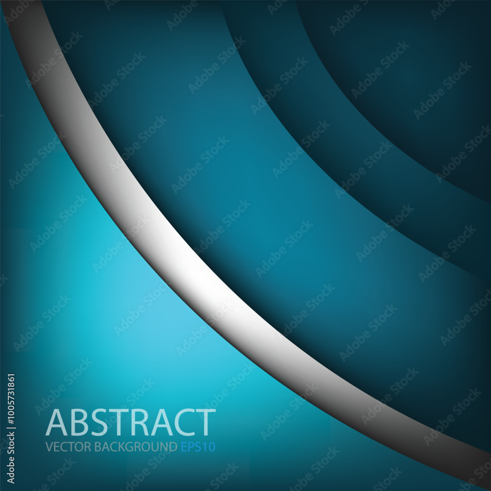 Poster graphic vector curve line overlap background for text and message design