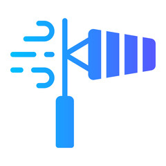 windsock gradient icon