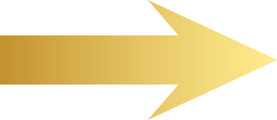 Obraz premium Gold Arrow