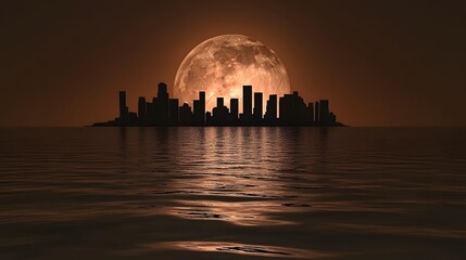 A futuristic Earth where humans live on floating islands above a planet ravaged by environmental collapse