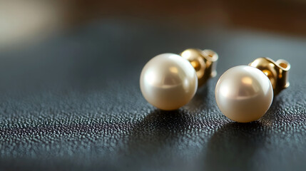 Elegant Pearl Stud Earrings for Formal Occasions