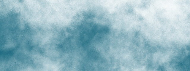 Messy ocean background. Clouds in the sky. Blue sky and clouds. light colorful landing page flat background vector design. smoke fog or cloud in center with light border grunge design.