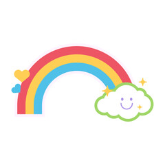 Cute Rainbow Clipart