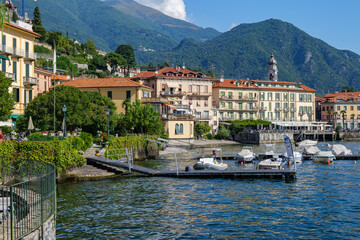City of Menaggio, streets and architecture, summer holidays. Lake Como Italy 24.08.2024