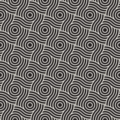 Vector seamless pattern. Modern stylish abstract texture. Repeating geometric tiles