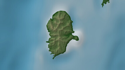 Amatignak Island. United States. Physical © zelwanka