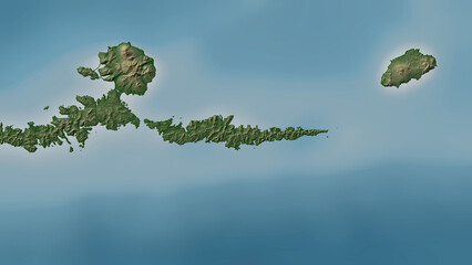 Amlia Island. United States. Physical © zelwanka