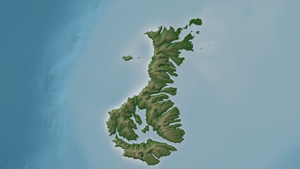 Auckland Island. New Zealand. Physical © zelwanka