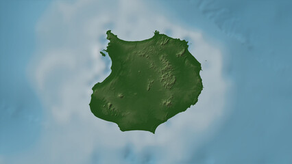 Boa Vista Island. Cape Verde. Physical © zelwanka