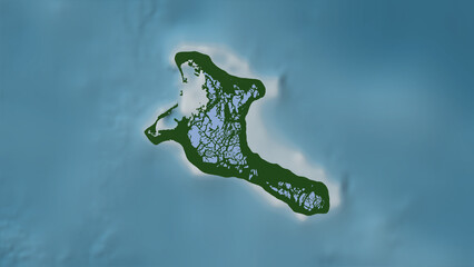 Christmas Island. Kiribati. Physical © zelwanka