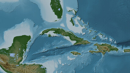 Cuba Island. Cuba. Physical © zelwanka