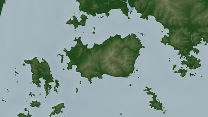 Geogeumdo Island. South Korea. Physical © zelwanka