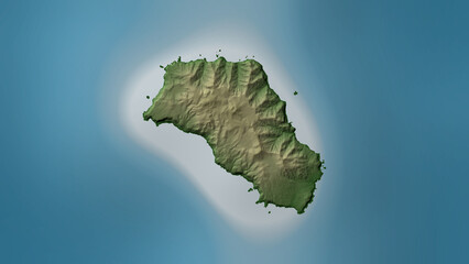 Gough Island. Saint Helena, Ascension and Tristan da Cunha. Physical © zelwanka