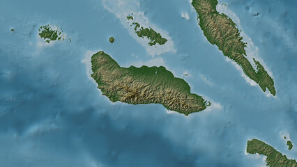 Guadalcanal Island. Solomon Islands. Physical © zelwanka