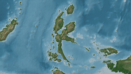 Pulau Halmahera. Indonesia. Physical © zelwanka