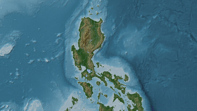 Luzon Island. Philippines. Physical