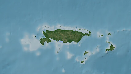 Manus Island. Papua New Guinea. Physical © zelwanka