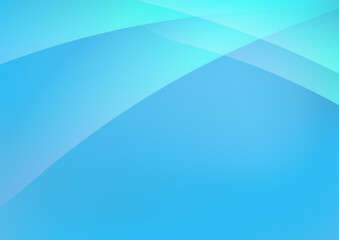 神秘的なブルーとグリーンのグラデーションアブストラクトベクター背景イラスト