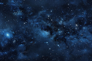 Fototapeta premium Astrological composition with empty starry sky for zodiac sign symbol