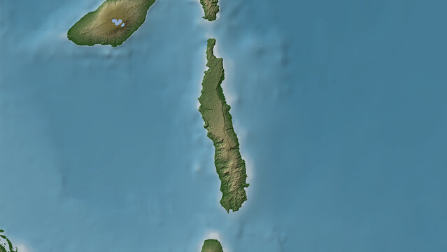 Pentecost Island. Vanuatu. Physical