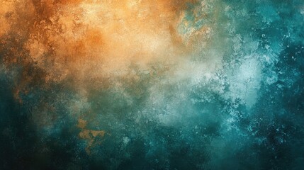 Obraz premium Abstract grunge texture with blue and orange. Use for backgrounds or overlays in your designs.