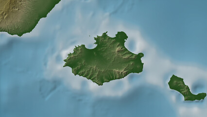 Sao Vicente Island. Cape Verde. Physical © zelwanka