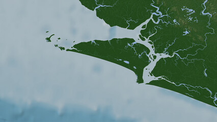 Sherbro Island. Sierra Leone. Physical © zelwanka
