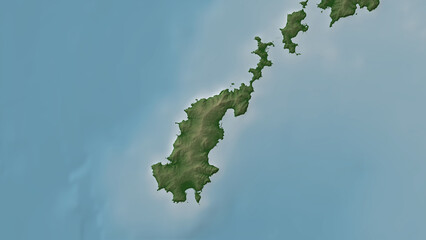 Shimokoshikishima Island. Japan. Physical © zelwanka