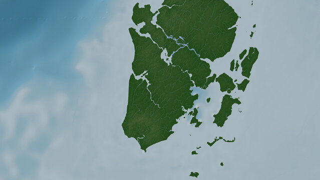 Trangan Island. Indonesia. Physical