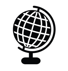 internet globe icon set, globe icon vector illustration eps 10.