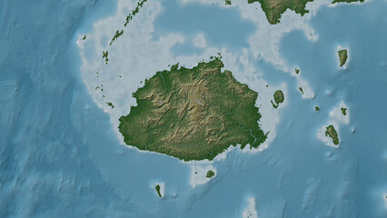 Viti Levu Island. Fiji. Physical © zelwanka