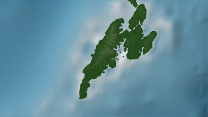 Wa'ab Island. Federated States of Micronesia. Physical © zelwanka