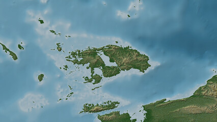 Pulau Isla de Waigeo. Indonesia. Physical © zelwanka