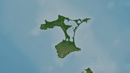 Wharekauri Island. New Zealand. Physical © zelwanka