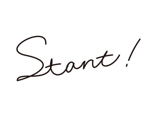 手書き文字_Start