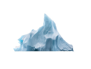 a close up of a blue iceberg