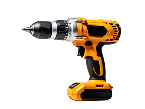 a yellow and black drill